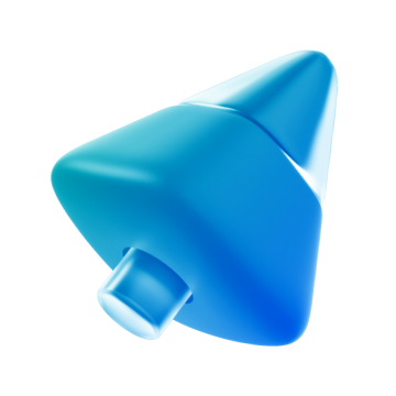 3D top right shape