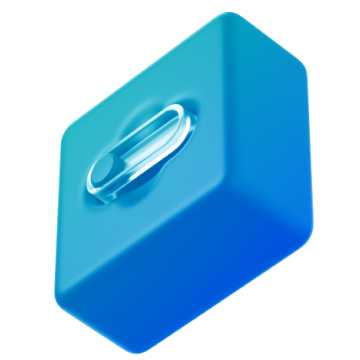 3D top right corner shape