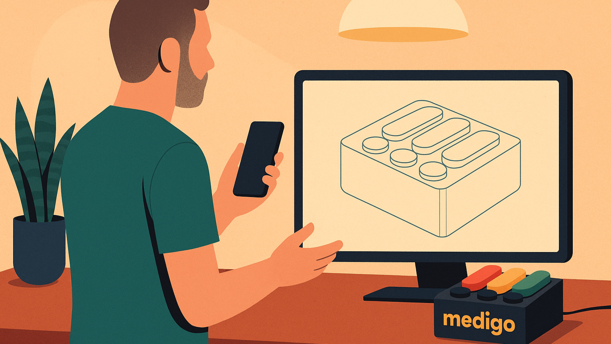 Un objet interactif et connecté au service d’une application mobile