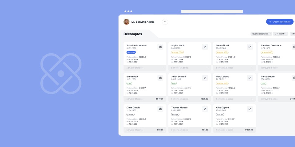 Asteriks : la solution indépendante & sécurisée de génération de décomptes pour les médecins
